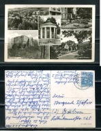 K13554) Niemcy: Bad Liebenstein, Mehrbildkarte, gelaufen 1957
