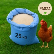 ŚRUTA GROCHOWA DROBNA 25kg zbiór 2025 zawartość białka 23% pasza dla drobiu