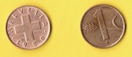 SZWAJCARIA 1 Rappen 1950 r.