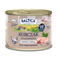 Baltica Smaki Regionów Kot Kurczak 185g karma mokra dla kotów dorosłych