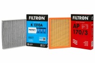 Zestaw filtrów FILTRON Lexus CT200h kabinowy węglowy + powietrza