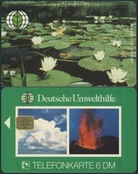 KTS - NIEMCY Umwelthilfe # O 603 # 12.93 # LILIE WODNE # karta czipowa nowa