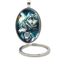 Brelok do kluczy/ka ozdobna zawieszka - Wilk