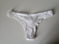 Śliczne majteczki Etam stringi 95%cotton r.S