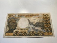 Kongo - 5000 franków