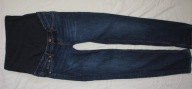 H&M MAMA spodnie ciążowe 34 STRAIGHT HIGH RIB