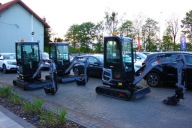 Inny VORQ V18 KUBOTA PARKER 1.8T KABINA ZESTAW LYZEK Fabrycznie Nowa