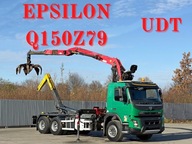 VOLVO FMX 460 * HAKOWIEC + EPSILON Q150Z79 * STAN BDB / 6x4