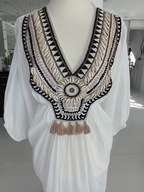 Seafolly sukienka tunika plażowa z muszlami