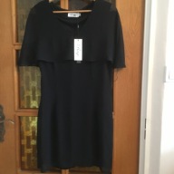 SUKIENKA WIECZ MADAME RADE CZARNA 12 (40) Z TIULEM