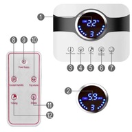 Nawilżacz powietrza Smart Home ultradźwiękowy aromaterapia jonizacja