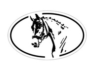 Naklejka KOŃ KONIK na samochód, auto, kamper itp