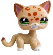 LPS FIGURKA KOLEKCJONERSKA KOT SHORTHAIR PANTERKA ZABAWKA LITTLEST PET SHOP