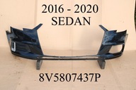 Zderzak przód przedni Audi A3 8V5807437P 8V5 8V spryski 2016-2020 SEDAN