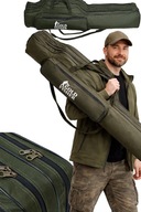 POKROWIEC NA WĘDKI 3-KOMOROWY 140 CM GOLD FISHER TORBA + GRATIS