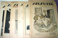 "SZCZUTEK" TYGODNIK SATYRYCZNO-POLITYCZNY ZESTAW 21 NUMERÓW Z LAT 1919/1920