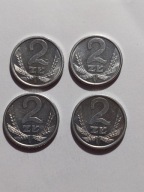 POLSKA MONETA 2 ZŁ 1989 ROK MENNICZA