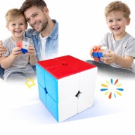 ORYGINALNA KOSTKA LOGICZNA 2X2 SZYBKA WYREGULOWANA 2X2X2 + PODSTAWKA