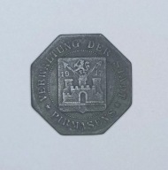 PIRMASENS - 10 PFENNIG 1917 - cynk / niemagnetyczna