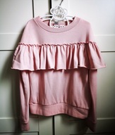 BLUZA Z OZDOBNĄ FALBANĄ TU R. 6-7L