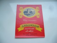 PRL STARA ETYKIETA Z KOLEKCJI WINO KUJAWSKIE KRUSZWICA