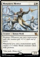 MTG Monastery Mentor (V.2) Mythic MOM