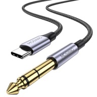 Kabel USB-C do 6,3 mm jack TRS 3M – Audio Premium, Studio, Instrumenty
