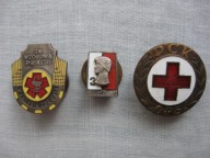 ODZNAKI MINIATURA WŻ ZA WZOROWĄ PRACĘ PRZYSPOSOBIENIE SANITARNE PCK OPS
