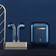Słuchawki Bluetooth bezprzewodowe/ stereo, kolor niebieski J18 TWS EARBUDS