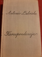 A.LABRIOLA KORESPONDENCJA TWARDA OPRAWA