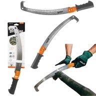 PIŁA RĘCZNA KRÓTKA DO DREWNA CIĘCIA GAŁĘZI DRZEW BRADAS Z HAKIEM OGRODOWA