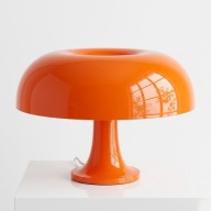 Lampa LED Retro Grzybek Pomarańczowa