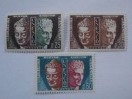 Francja - zestaw - UNESCO - Mi. 2,4,5 **