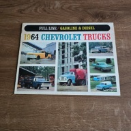 Chevrolet Chevy Trucks 1964 USA Pickup Step-Vans El Camino Tilt Cab Medium
