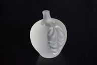 JABŁKO SZKŁO ARTYSTYCZNE RZEŹBA VINTAGE PRZYCISK DO PAPIERU ANTYK FIGURKA