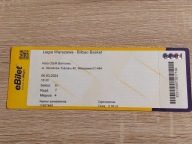 Koszykówka , Legia Warszawa - Bilbao Basket , 2024 rok , puchary