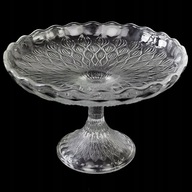 ZĄBKOWICE : Duża PATERA ~ OWOCARKA na STOPCE : MIGDAŁY proj DROST : PIĘKNA