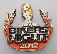 Znaczek, odznaka, blacha zlotowa, motocyklowa No.2519