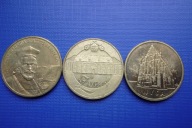 ZESTAW 3 szt. monet 2 zł ROCZNIKA 2006 Statut Łaskiego Żagań Nysa