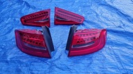 A4 B8 SEDAN LIFT 12-15 LAMPY TYLNE LEWA PRAWA LED KOMPLET