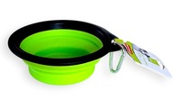 MISKA DLA PSA KŁADANA 350ML TURYSTYCZNA SPACEROWA NA WODĘ ZIELONA PROMOCJA