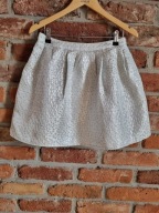 srebrna spódnica w groszki * MOHITO