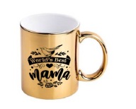 Dzień MATKI - Złoty kubek z nadrukiem na prezent