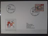 Szwajcaria - Helwetia - koperta FDC