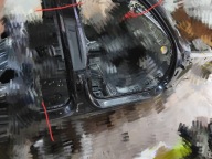 BMW E91 2008 PRAWA ĆWIARTKA PRZÓD PRÓG Słupki poszycie błotnika 416/9