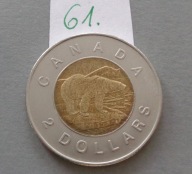 2 DOLARY z 2007 roku CANADA , KRÓLOWA ELŻBIETA II