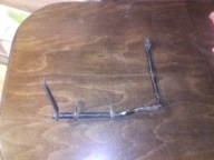 Simson s51 nozka stopka dzwignia hamulca tyl uzywana orginal