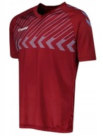 Hummel T-shirt bordowy rozmiar S