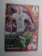 Karta panini autograf Polska Kamil Glik World Cup Russia 2018