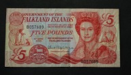 Falklandy - banknot - 5 Funt 2005 rok